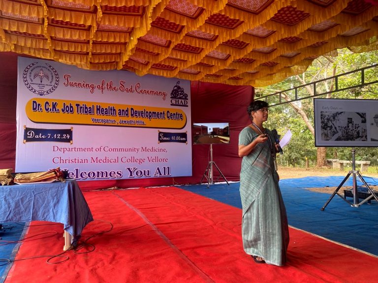 Dr. Ana Rose, Medical Director of Jawadhi Hills reviews CMC’s history of engagement with the tribes.